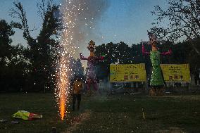 Hindu Devotees Celebrate Dussehra Festival In Kashmir