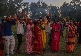 Hindu Devotees Celebrate Dussehra Festival In Kashmir