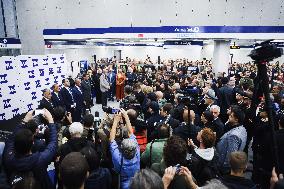 The Opening Of The Entire Section Of The M4 Blu Line From San Cristoforo To Linate In Milan