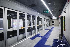 The Opening Of The Entire Section Of The M4 Blu Line From San Cristoforo To Linate In Milan