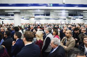 The Opening Of The Entire Section Of The M4 Blu Line From San Cristoforo To Linate In Milan