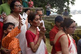 End of Durga Puja Festival Celebrations