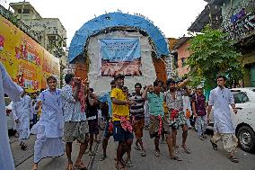 End of Durga Puja Festival Celebrations