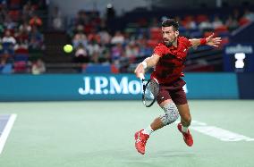 Novak Djokovic At Shanghai Masters