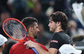 Novak Djokovic At Shanghai Masters