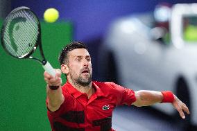 Novak Djokovic At Shanghai Masters