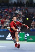 Novak Djokovic At Shanghai Masters