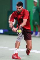 Novak Djokovic At Shanghai Masters