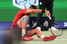 Novak Djokovic At Shanghai Masters