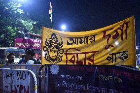 Junior Doctors Are Doing A Hunger Strike To Protest Against The Rape And Murder Of A PGT Woman Doctor In Kolkata, India