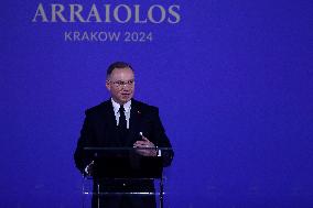 Meeting Of The Presidents Of The Arraiolos Group In Krakow