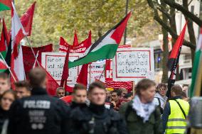 Pro Palestinian Demo In Cologne