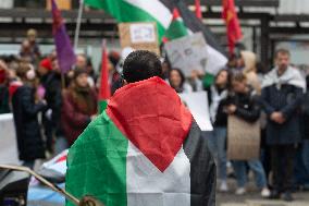 Pro Palestinian Demo In Cologne