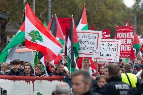 Pro Palestinian Demo In Cologne