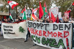 Pro Palestinian Demo In Cologne