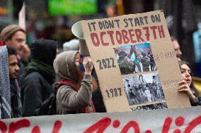 Pro Palestinian Demo In Cologne