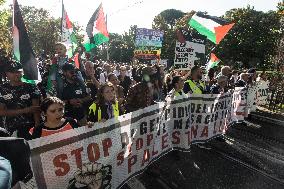 Protest In Support Of Palestinians In Rome