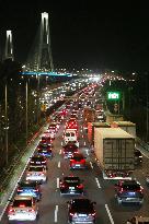 Rush Hour Traffic in Shanghai