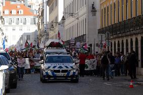 Pro Palestine Demostration I Lisbon