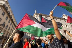 Pro Palestine Demostration I Lisbon