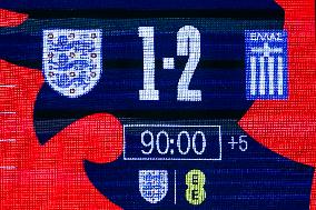 England v Greece - UEFA Nations League 2024/25 League B Group B2