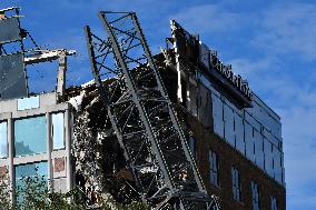 Damage In The Tampa Region, Florida, After Hurricane Milton