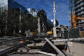 Damage In The Tampa Region, Florida, After Hurricane Milton