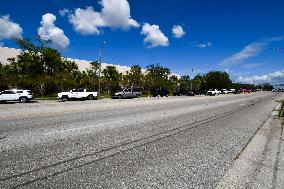 Damage In The Tampa Region, Florida, After Hurricane Milton