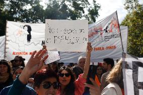 Demonstration To Denounce Rent Prices - Madrid