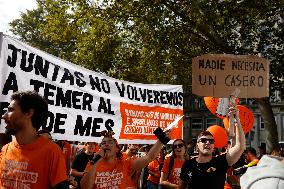 Demonstration To Denounce Rent Prices - Madrid