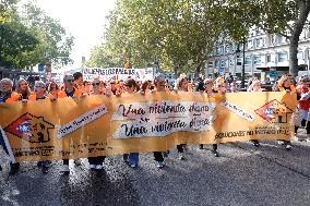 Demonstration To Denounce Rent Prices - Madrid