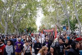 Demonstration To Denounce Rent Prices - Madrid