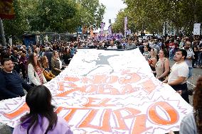 Demonstration To Denounce Rent Prices - Madrid