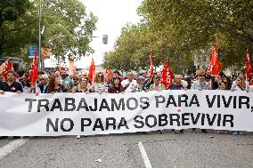 Demonstration To Denounce Rent Prices - Madrid