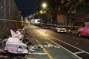 Two Men Killed And Two Men Injured After Motor Vehicle Accident In Claremont Section Of Bronx New York