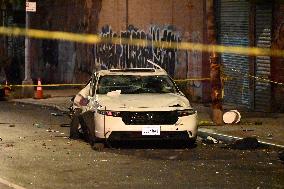 Two Men Killed And Two Men Injured After Motor Vehicle Accident In Claremont Section Of Bronx New York