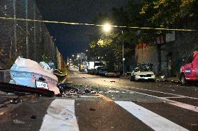 Two Men Killed And Two Men Injured After Motor Vehicle Accident In Claremont Section Of Bronx New York