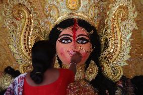 Durga Puja Festival In India, Kolkata, West Bengal