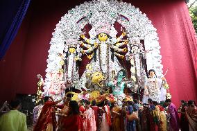 Durga Puja Festival In India, Kolkata, West Bengal