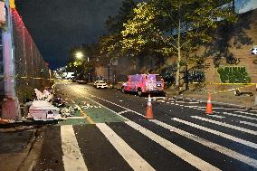 Two Men Killed And Two Men Injured After Motor Vehicle Accident In Claremont Section Of Bronx New York