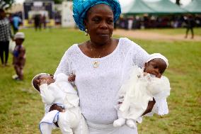 World Twins Festival 2024 In Igbo-Ora, Nigeria