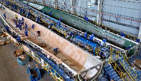 Wind Turbine Blades Production in Zhangye