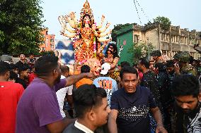 Durga Puja In Dhaka, Bangladesh.