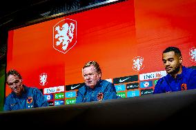 Netherlands Press Conference