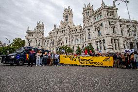 Demonstration In Madrid To Denounce Rent Prices