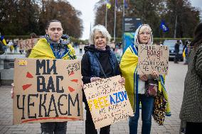 Protest Demanding To Free Ukrainian War Prisoners