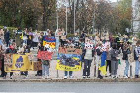 Protest Demanding To Free Ukrainian War Prisoners