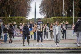 Protest Demanding To Free Ukrainian War Prisoners