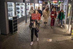 Protest Demanding To Free Ukrainian War Prisoners