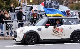 Regular rally in support of Ukrainian POWs in Kyiv